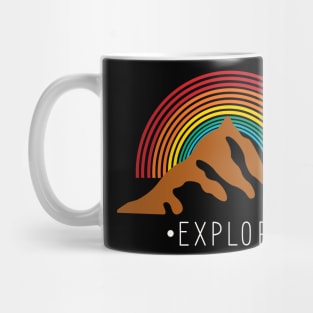 mountain traveler outdoor activity Mug